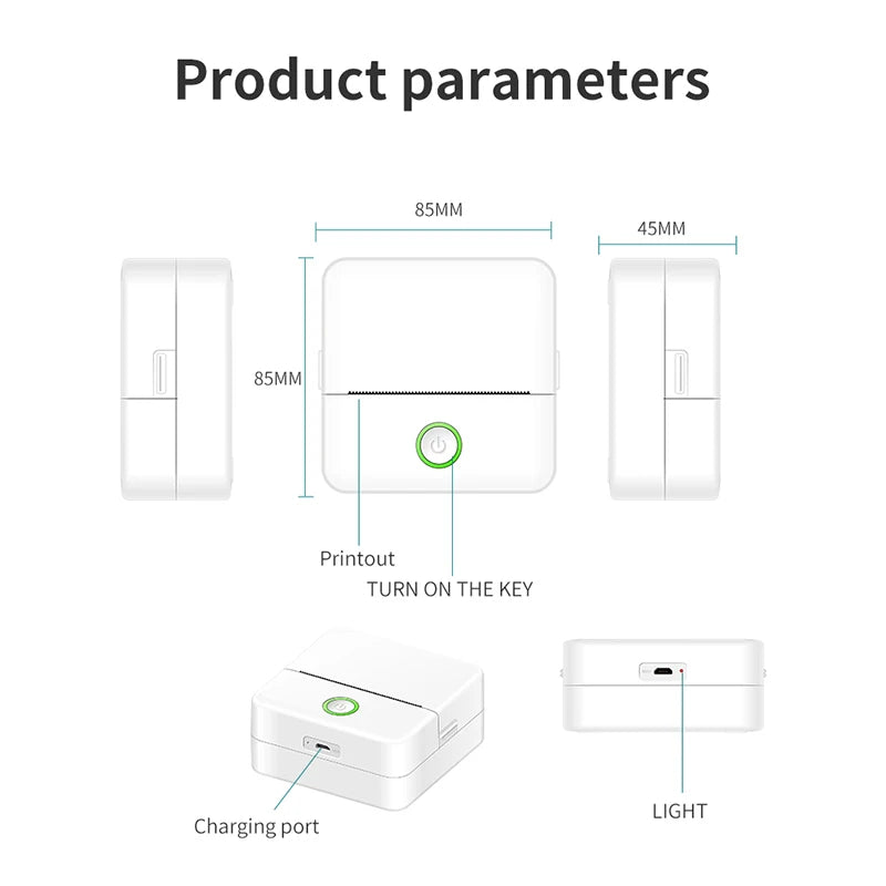 InklessXpress™ Mini Thermal Label Printer